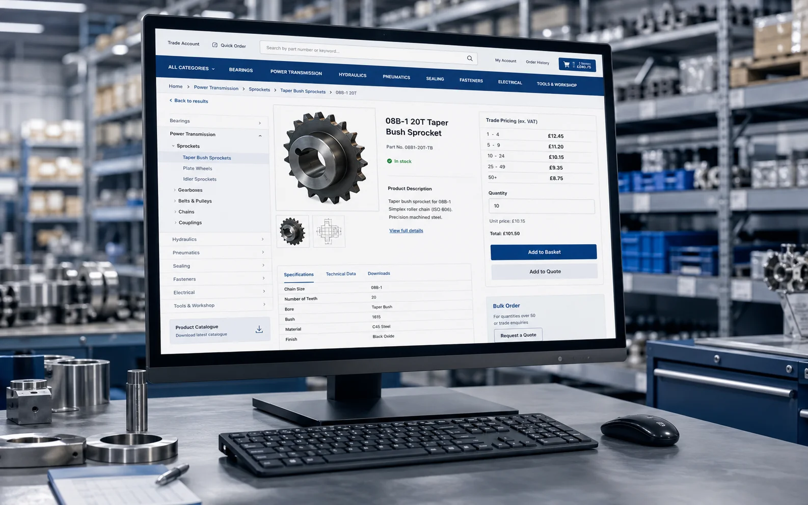 Engineering Components Supplier